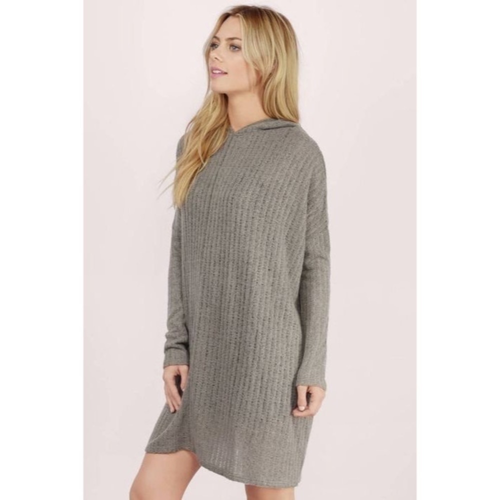 TOBI Lived In Ribbed Sweater Hoodie - Picture 2 of 4